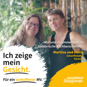 Ich zeige Gesicht. Für ein weltoffenes MV